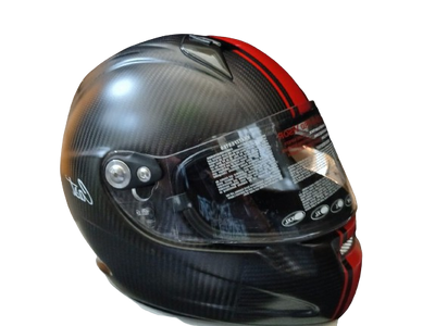 CASCO CAST CM5 CRO- RACE CARBON BLACK RED MATT