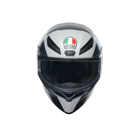 Casco AGV K1 S Limit 46 lateral izquierdo gráfico geométrico número 46 MotoGP
