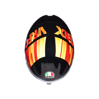 Casco AGV K1 S Pulse 46 vista superior entradas de ventilación delanteras
