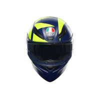 Casco integral AGV K1 S Soleluna 2018 vista frontal 