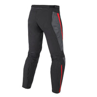 Paneles de malla ventilada del pantalón para moto Dainese MIG Leather-Tex rojo lava