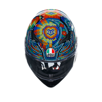 Pantalla parasol integrada casco AGV K3 Rossi Winter Test 2018 