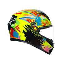 Vista lateral casco AGV Winter Test 2019