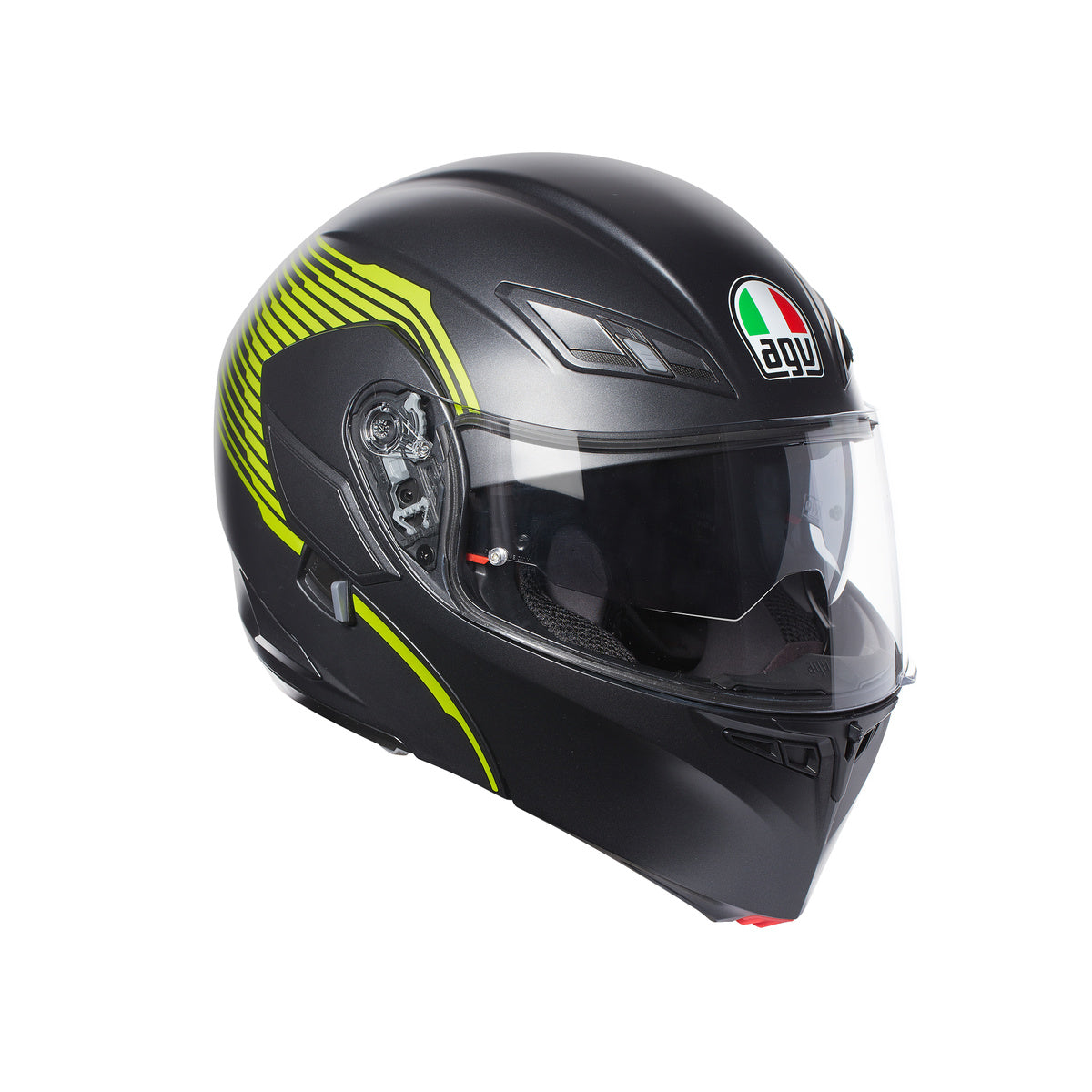 Casco modular AGV Compact ST negro mate para touring y carretera