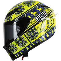 Vista lateral izquierda casco AGV Corsa Rossi Winter Test 2015