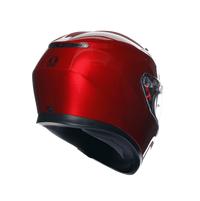 Detalle lateral casco AGV K3 Competizione rojo