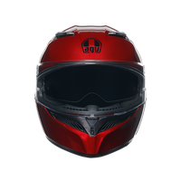 Visera panorámica casco AGV K3 Competizione rojo
