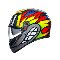 Vista lateral casco AGV K3 Birdy 2.0