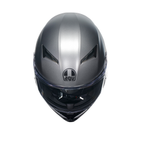Vista superior casco AGV K3 Rodio para moto