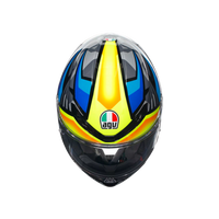Vista superior casco AGV K6 S Joan Mir premium