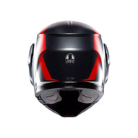 Vista trasera casco AGV Streetmodular Resia modular