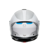 Vista trasera casco AGV Tourmodular Frequency touring