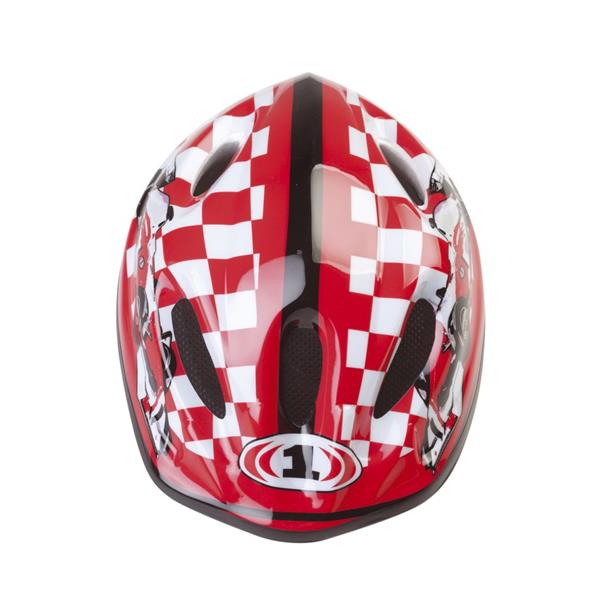 Casco de ciclismo GIST Gran Prix rojo aerodinámico