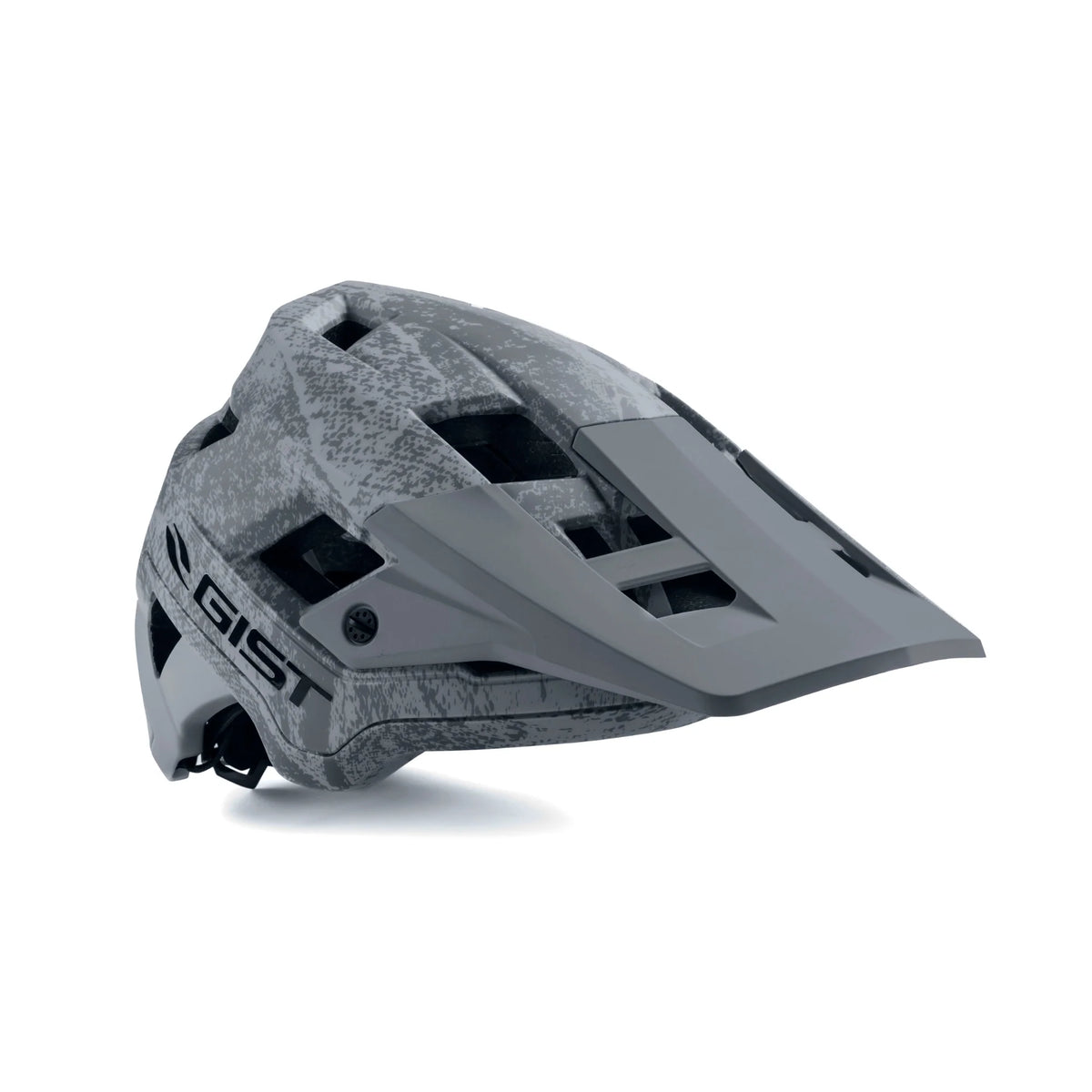 Casco de ciclismo GIST Scrub gris para MTB y Trail