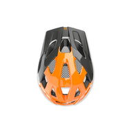 Vista frontal del casco Rudy Project Crossway naranja