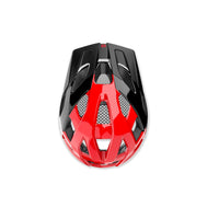 Vista frontal del casco Rudy Project Crossway rojo brillante
