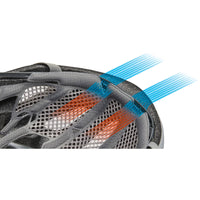 Detalle de las 23 ventilaciones Flow Through del casco Rudy Project Egos