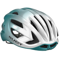 Casco de ciclismo Rudy Project Egos perla esmeralda metal mate con máxima ventilación y seguridad para ruta gravel y MTB