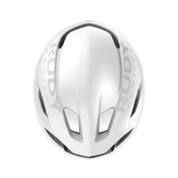 Vista superior del casco Rudy Project Nytron blanco mate