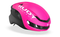 Casco de ciclismo Rudy Project Nytron rosa fluorescente negro mate para ruta y competición