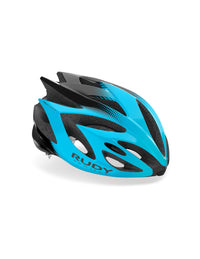 Casco de ciclismo Rudy Project Rush azul brillante para ruta y MTB