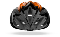 Vista frontal del casco Rudy Project Rush naranja