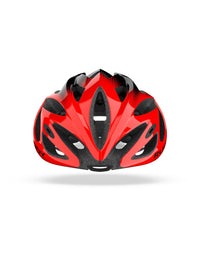 Vista frontal del casco Rudy Project Rush rojo brillante