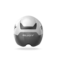 Vista frontal del casco Rudy Project The Wing blanco brillante