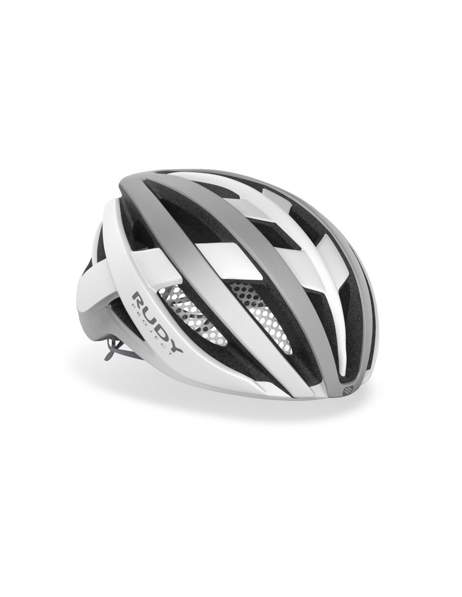 Casco de ciclismo Rudy Project Venger blanco para ruta y gran fondo
