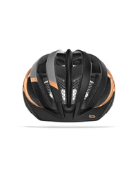 Vista frontal del casco Rudy Project Venger Cross bronce mate