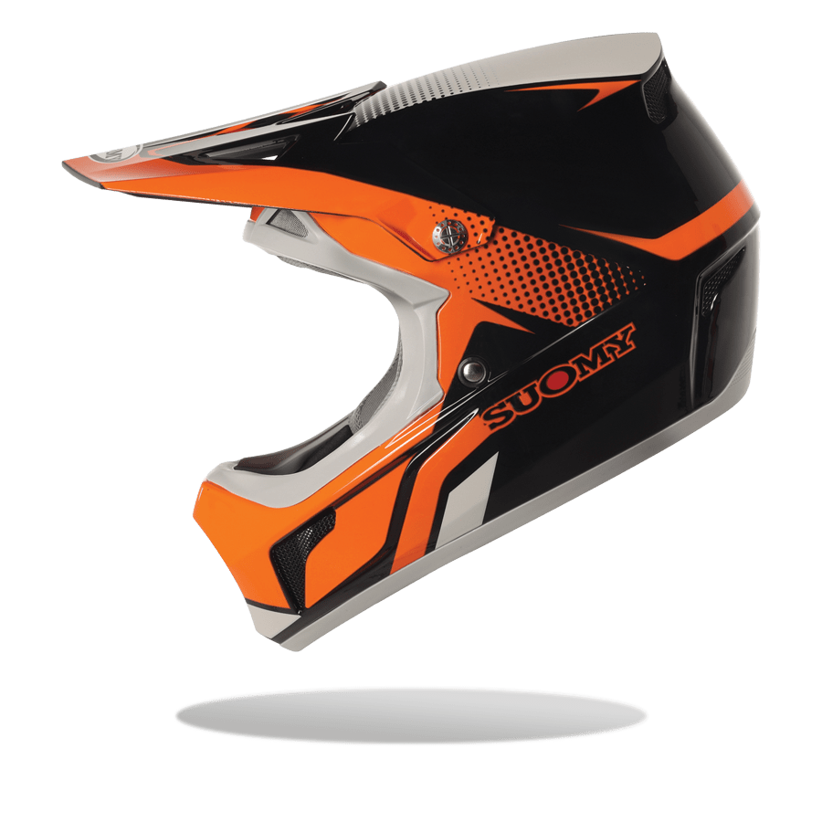 Casco integral SUOMY Extreme naranja para Downhill y Enduro