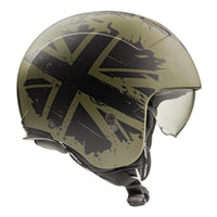 Vista lateral derecha casco Premier Rocker AM Mily BM Jet