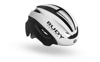 Casco Rudy Project Volantis blanco aerodinámico para ruta y triatlón