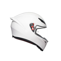 casco agv k1 s blanco lado derecho