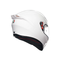 casco agv k1 s blanco lado derecho