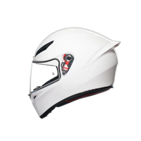casco agv k1 s blanco lado izquierdo