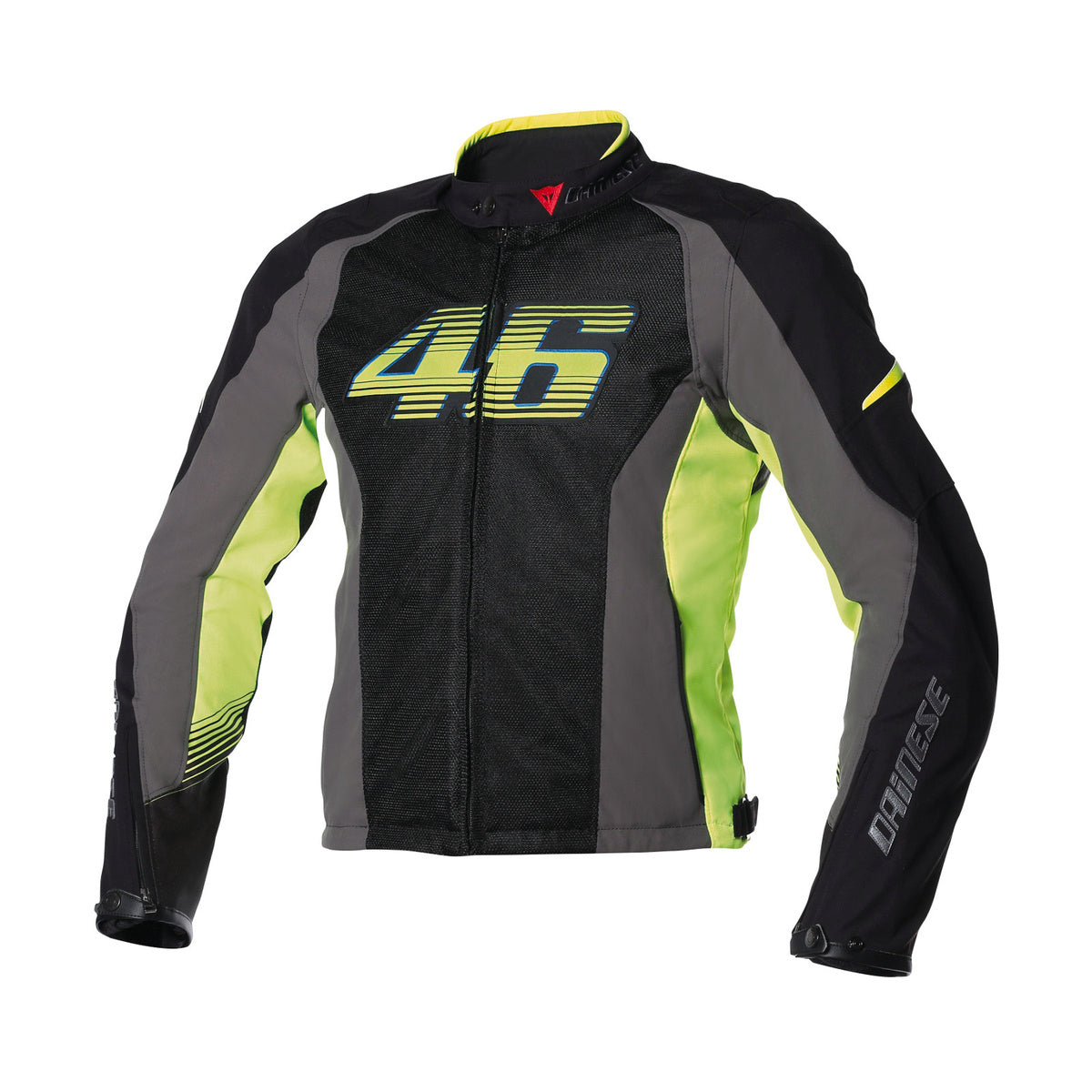 chamarra para moto dainese vr46 air tex negra en México