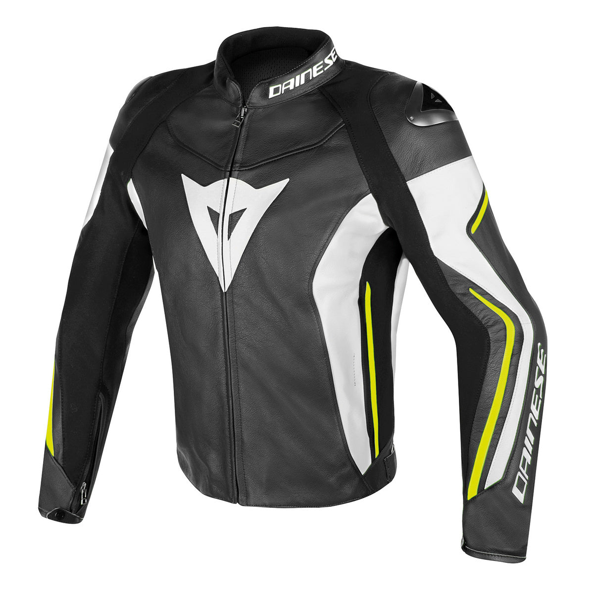 chamarra de piel para moto dainese assen perf amarilla en México
