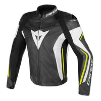 chamarra de piel para moto dainese assen perf amarilla en México