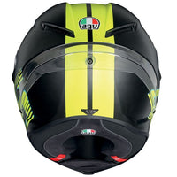 Vista trasera casco AGV Corsa R Top VR46 racing