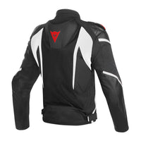 Protectores certificados e inserciones de aluminio de la chamarra Dainese Super Rider D-Dry