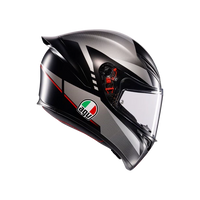 detalle aerodinámico del casco agv k1 s lap