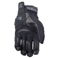 palma reforzada de los guantes moto five sf3 negros