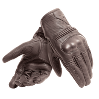 Guantes para moto Dainese Corbin Air unisex color café con diseño ventilado y protección para conducción urbana y touring