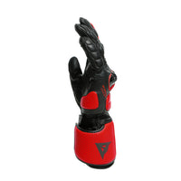 Guantes para moto Dainese Impeto D-Dry negro rojo impermeables con protección TPU para touring