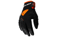 Guantes para motocross UFO Muria negro naranja ligeros y ventilados para enduro y off-road