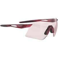 Lentes deportivos Rudy Project Astral Sphere Frozen Cherry Mate con lente fotocromática ImpactX 2 Roja