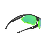 Vista frontal de los lentes Rudy Project Fotonyk con Polar 3FX HDR Multiláser Verde