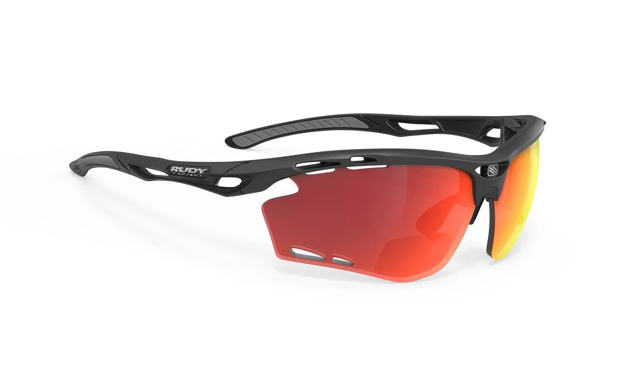 Lentes Rudy Project Propulse Readers Negro Mate con Multiláser Roja y graduación +1.50