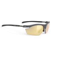 Lentes Rudy Project Rydon Charcoal Mate con mica Multiláser Gold para ciclismo
